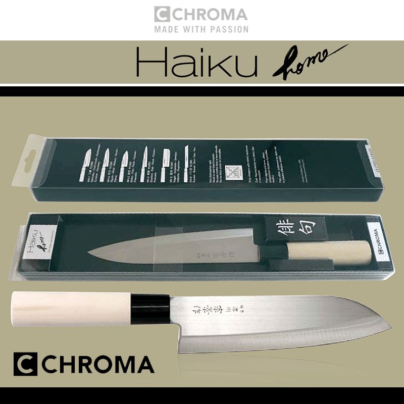 CHROMA Haiku Home - HH-02 Gyuto 18,5 cm