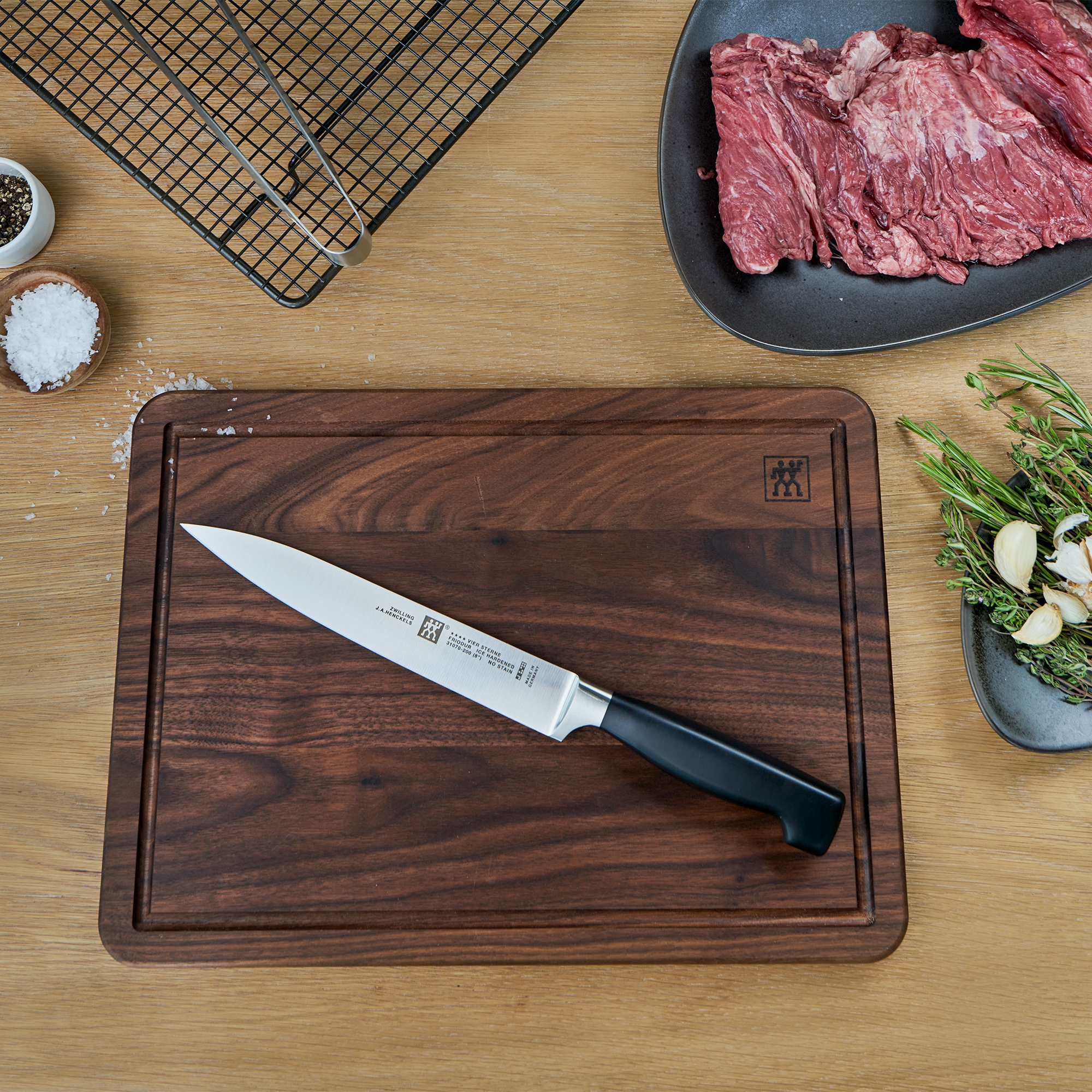 Zwilling - four stars - meat knife 20 cm